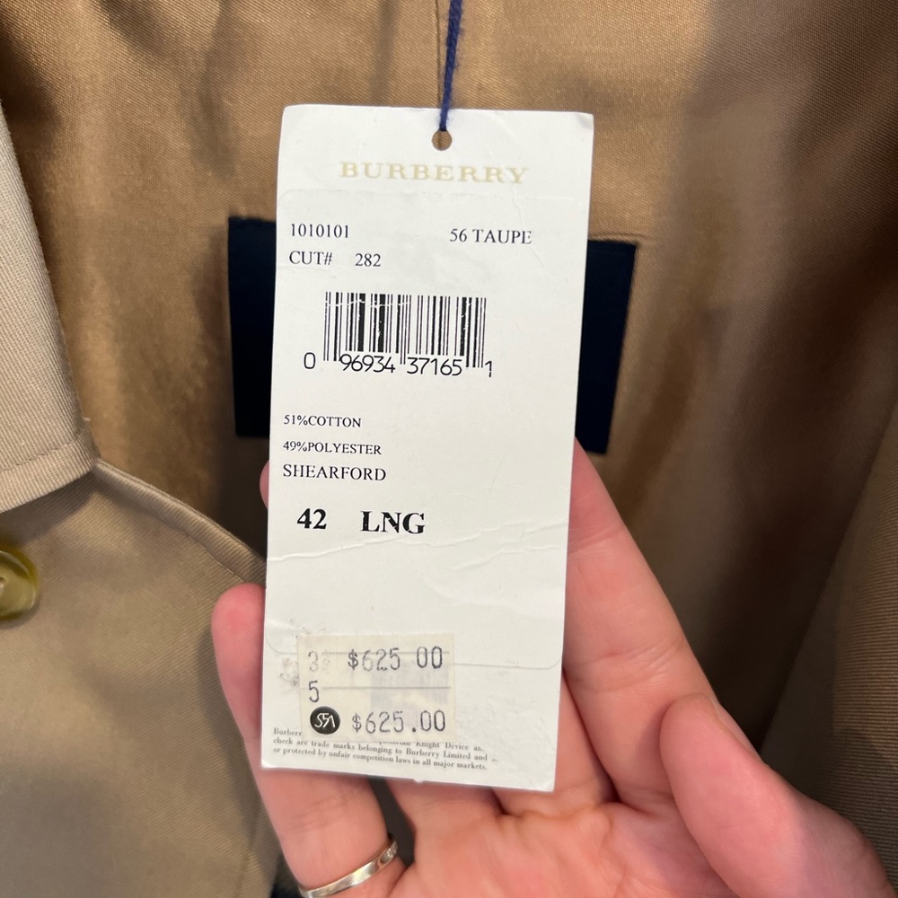 Burberry Tan Trench Coat - Picture 11 of 13
